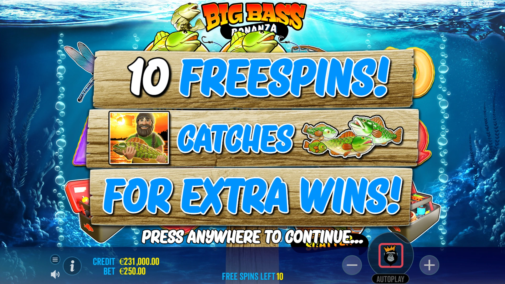 Big Bass Bonanza bonuses and promo codes
