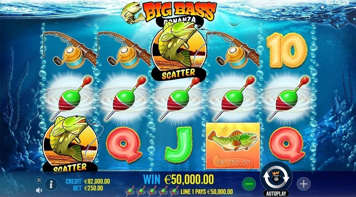 Big Bass Bonanza official slot gameplay 2026