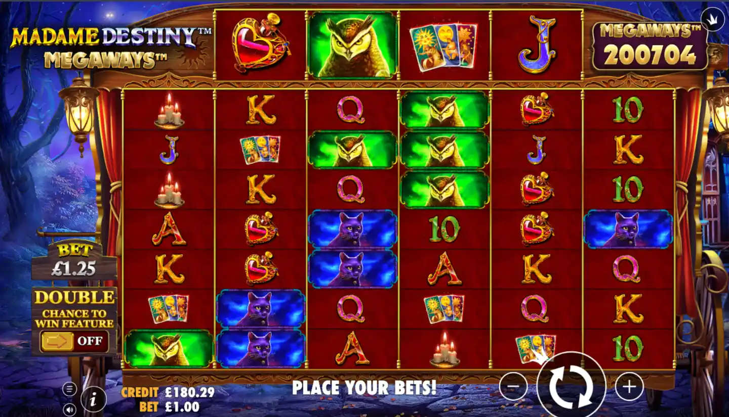 Madame Destiny Megaways Technical Briefing & Mystical Ops Gameplay