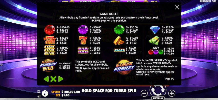 Pragmatic Play Verified Payout Interface