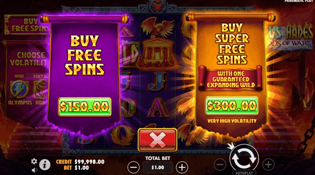 Zeus vs Hades Exclusive Bonuses and Promo Codes